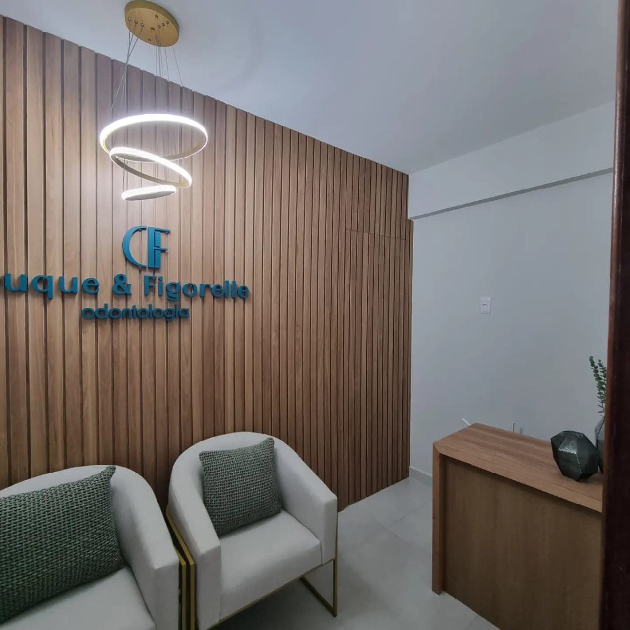 Recepção da DF Odontologia em Barra Mansa