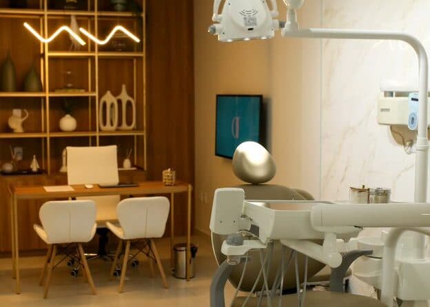 Consultório clínico da DF Odontologia